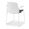 silla confidente gris nexus silla con brazos tela 8