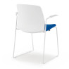 silla confidente azul nexus silla con brazos tela 8