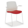 Silla Confidente Nexus, con brazos - ROJO