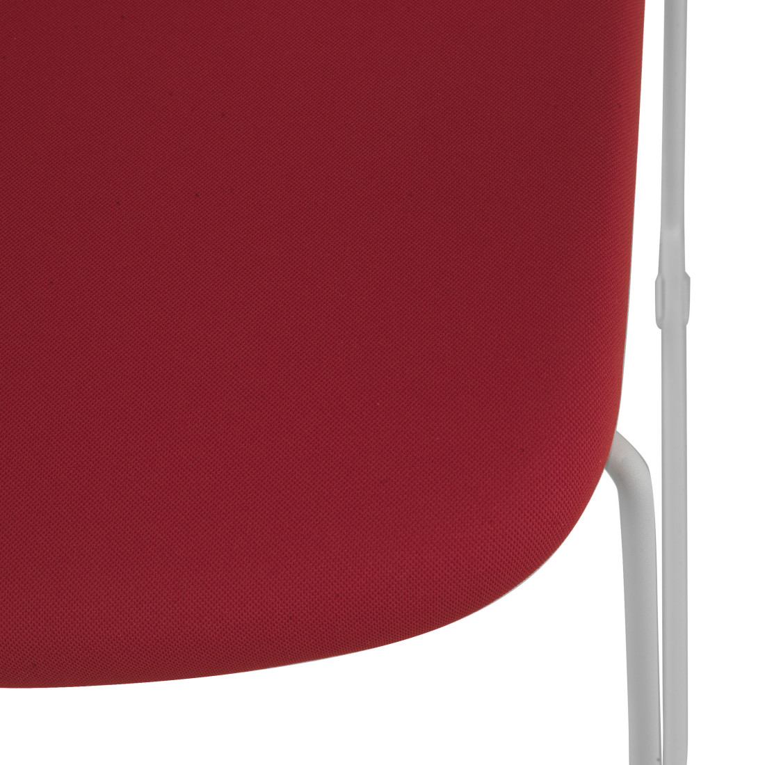 silla confidente rojo nexus silla con brazos tela 5