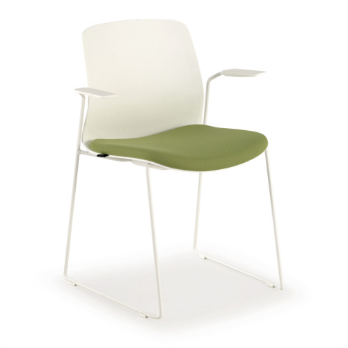 Silla Confidente Nexus, con brazos - VERDE