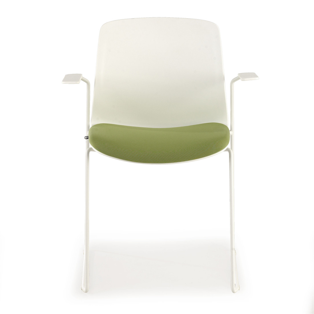 silla confidente verde nexus silla con brazos tela 3