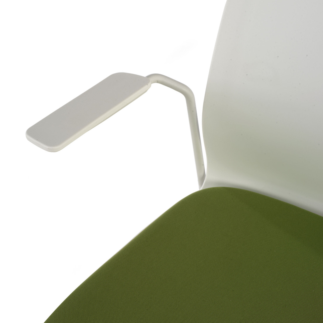silla confidente verde nexus silla con brazos tela 4