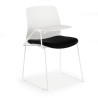 Silla Confidente Nexus, con atril - NEGRO