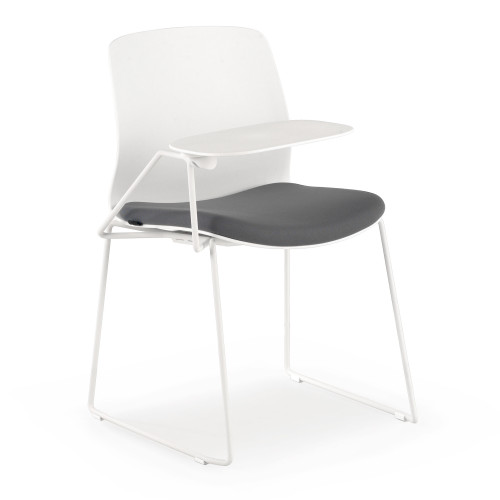 Silla Confidente Nexus, con atril - Gris