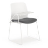 Silla Confidente Nexus, con atril - Gris