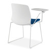 silla confidente azul nexus silla con pala de escritura tela 8