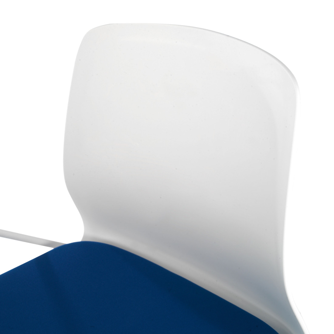 silla confidente azul nexus silla con pala de escritura tela 5