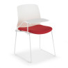 Silla Confidente Nexus, con atril - ROJO