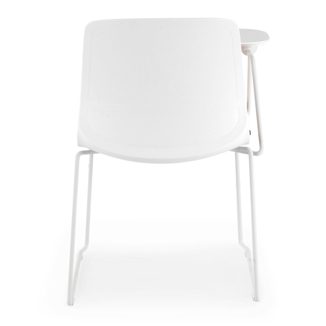 silla confidente rojo nexus silla con pala de escritura tela 9