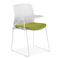 Silla Confidente Nexus, con atril - verde