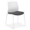 Silla Confidente Nexus, patín - Gris