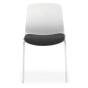 silla confidente gris nexus silla sin brazos tela 3