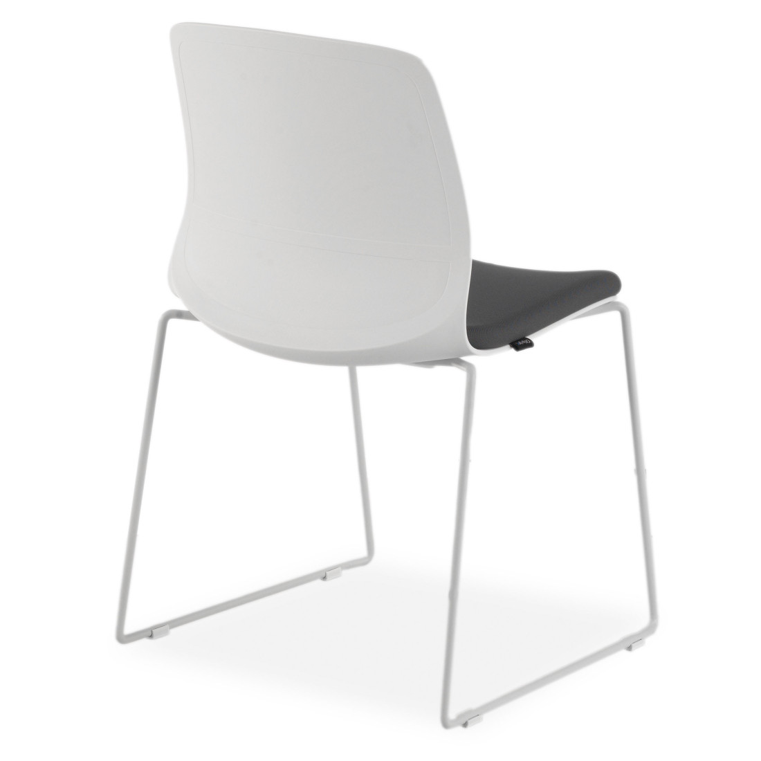 silla confidente gris nexus silla sin brazos tela 8