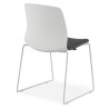 silla confidente gris nexus silla sin brazos tela 8