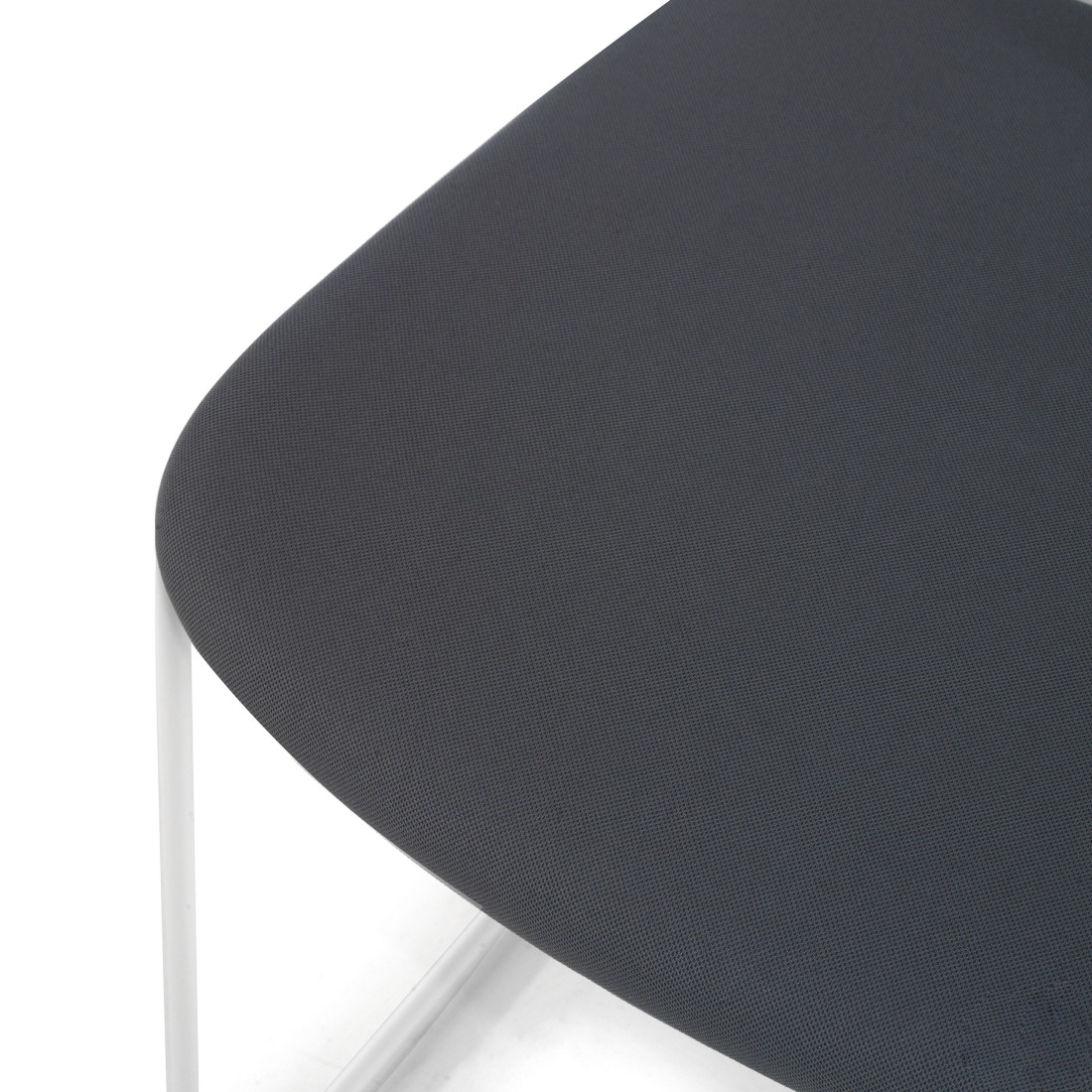 silla confidente gris nexus silla sin brazos tela 4