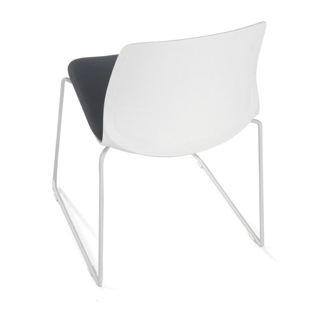 silla confidente gris nexus silla sin brazos tela 6