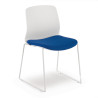 Silla Confidente Nexus, patín - AZUL