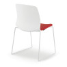 silla confidente rojo nexus silla sin brazos tela 8
