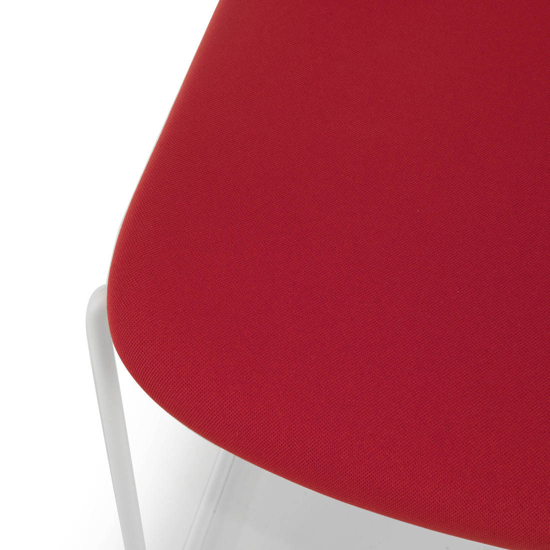 silla confidente rojo nexus silla sin brazos tela 5