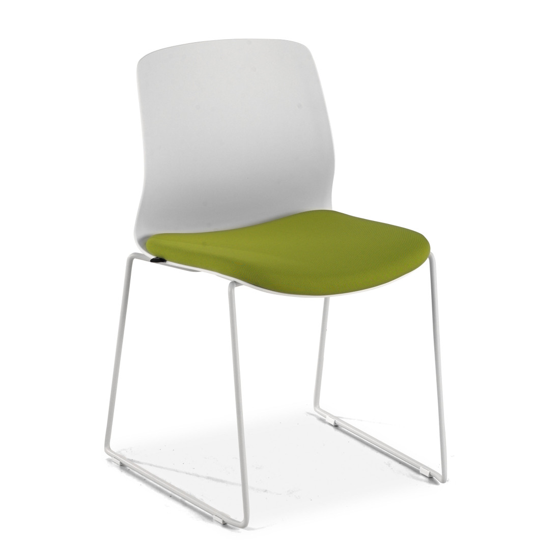 silla confidente verde nexus silla sin brazos tela 1