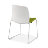 silla confidente verde nexus silla sin brazos tela 8