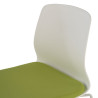 silla confidente verde nexus silla sin brazos tela 5