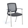silla confidente gris maya malla 1