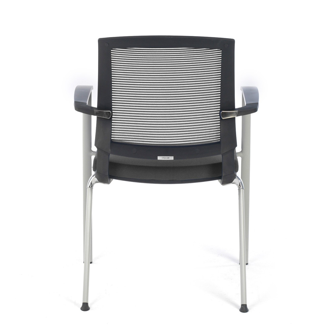 silla confidente gris maya malla 6