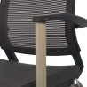 silla confidente gris maya malla 8