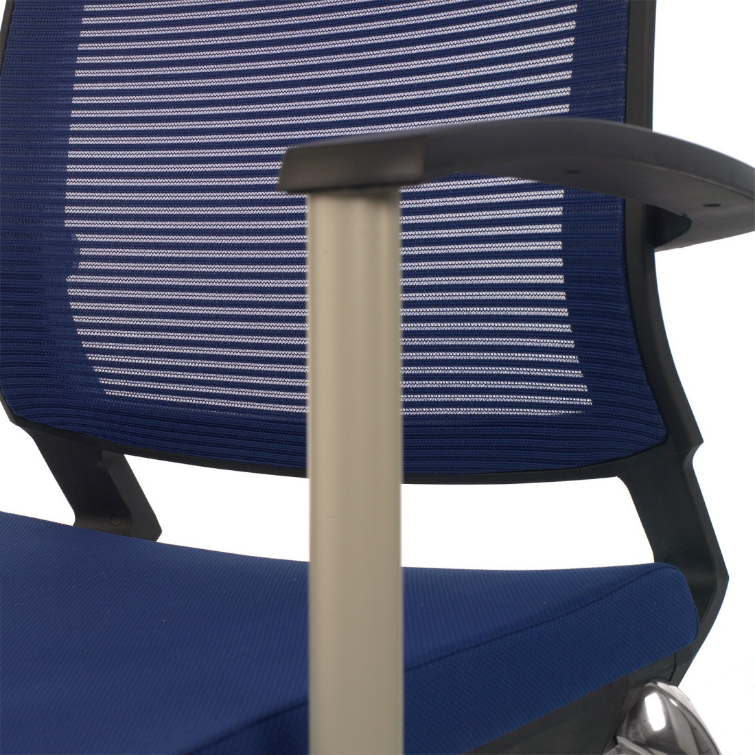 silla confidente azul maya malla 7