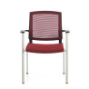 silla confidente rojo maya malla 3