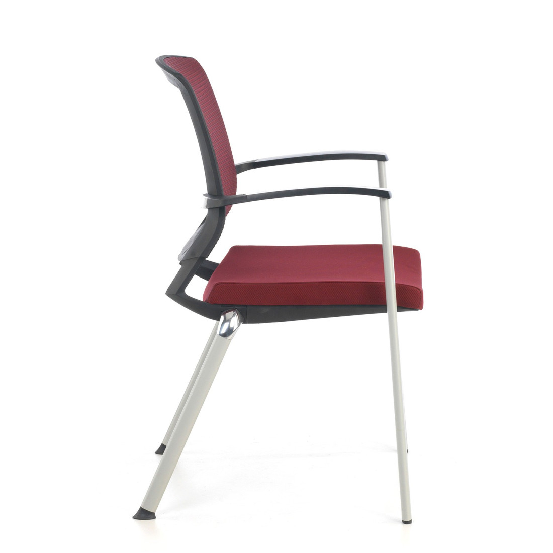 silla confidente rojo maya malla 6