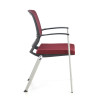 silla confidente rojo maya malla 6