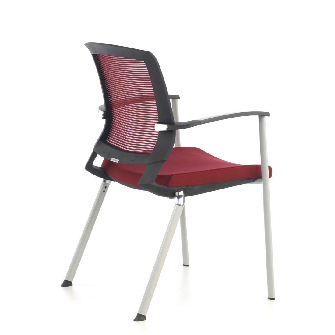 silla confidente rojo maya malla 7