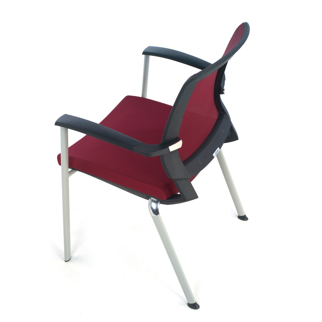 silla confidente rojo maya malla 4