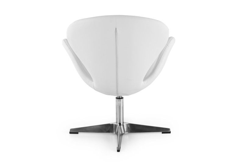 sillon para sala de espera blanco club piel sintetica 6