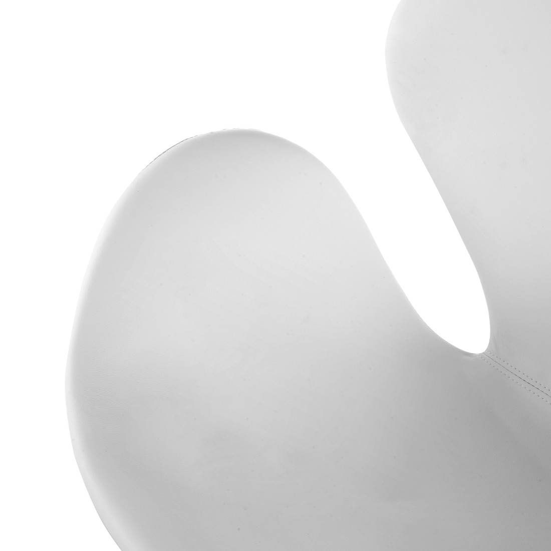 sillon para sala de espera blanco club piel sintetica 7