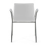 silla confidente blanco cube con brazos piel sintetica 7