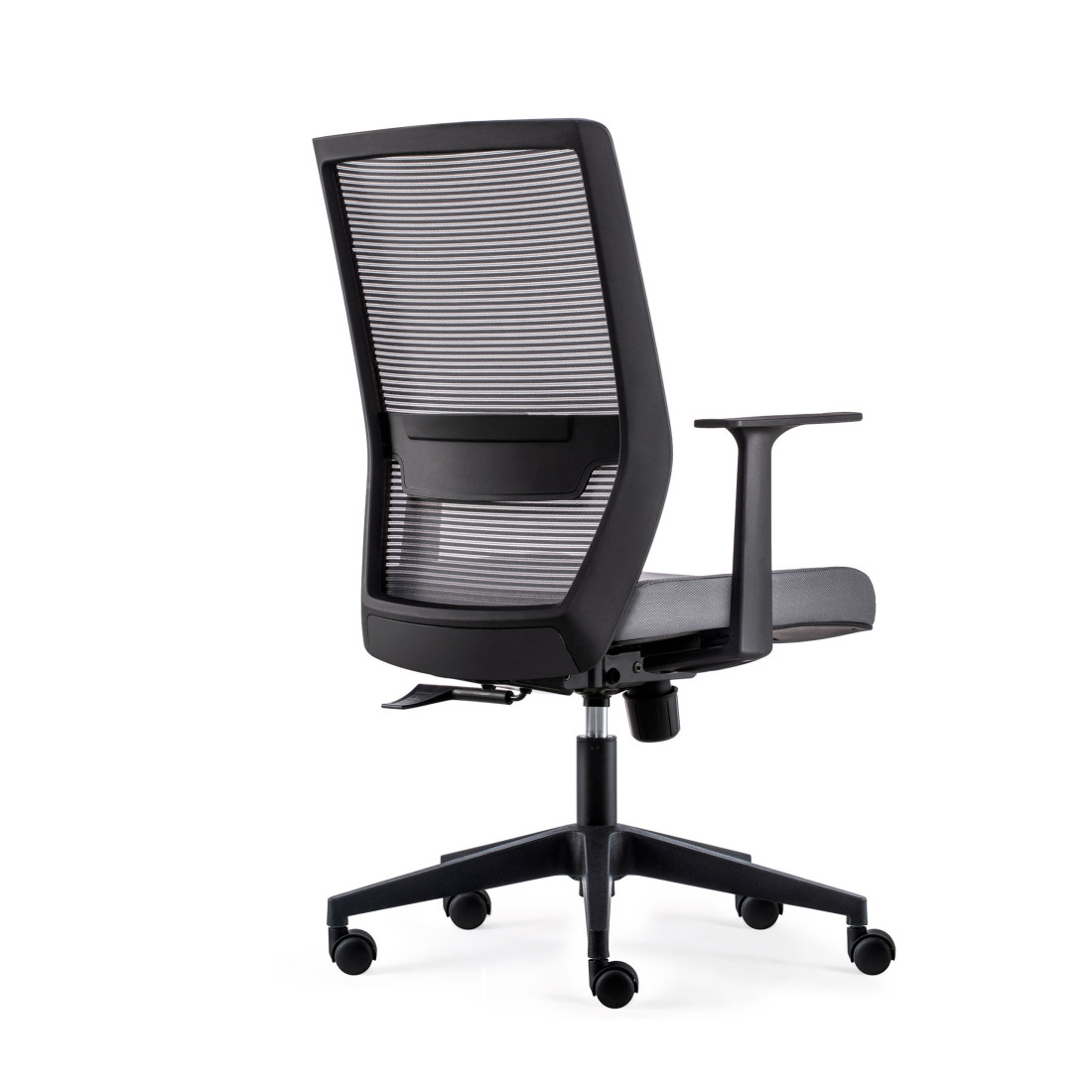 silla giratoria gris axel sin reposacabezas malla 7