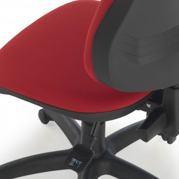 Eco2 - Silla de escritorio giratoria Eco2 roja - Imagen 2