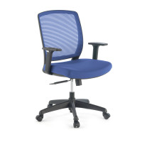 Silla de escritorio giratoria Nicole, red - azul