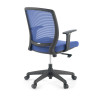 silla giratoria azul nicole silla estructura negra malla 7