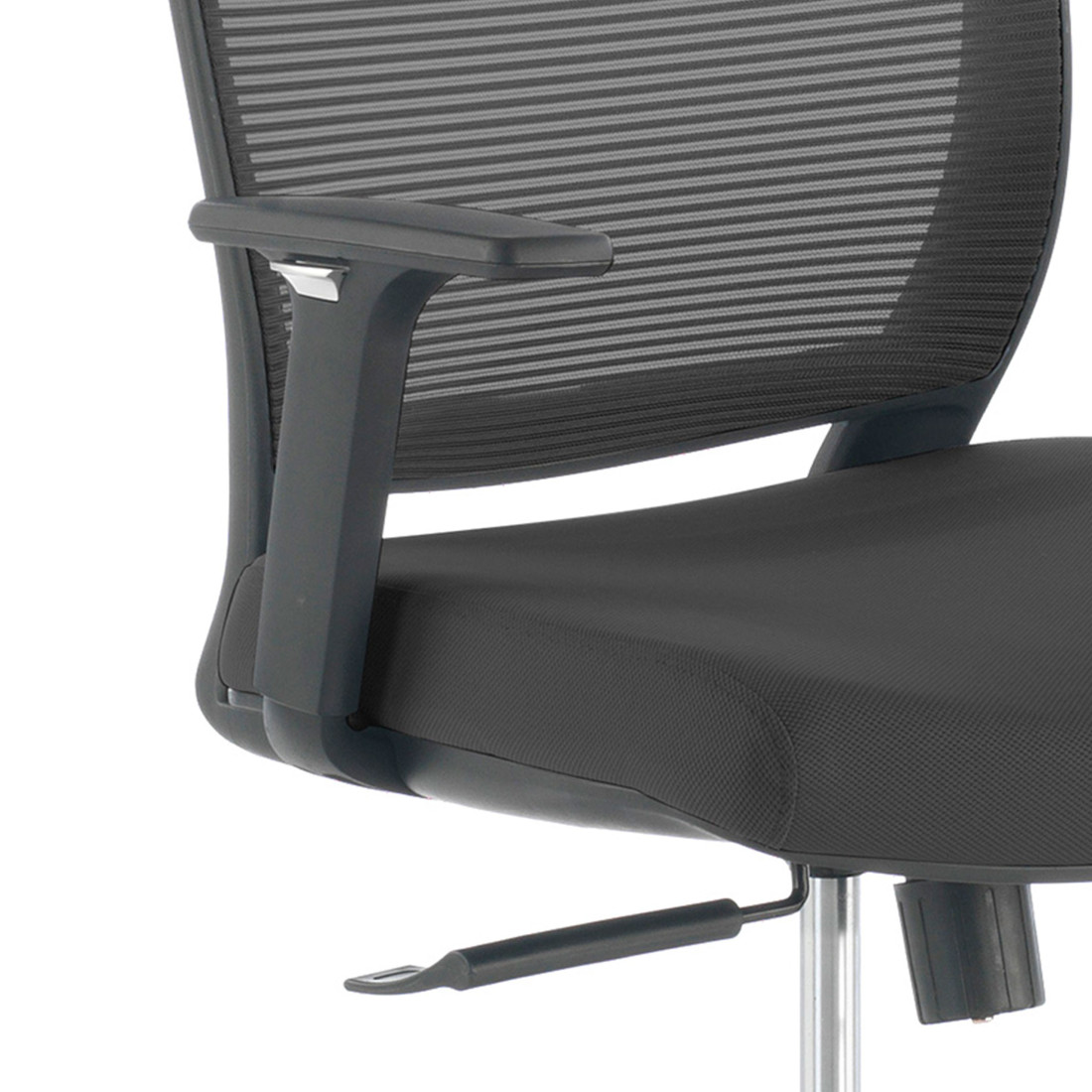 silla giratoria negro nicole silla estructura negra malla 8
