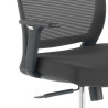 silla giratoria negro nicole silla estructura negra malla 8