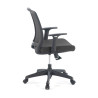 silla giratoria negro nicole silla estructura negra malla 6