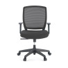 silla giratoria negro nicole silla estructura negra malla 3