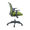 silla giratoria verde nicole silla estructura negra malla 6
