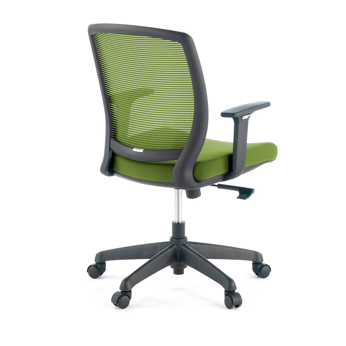 silla giratoria verde nicole silla estructura negra malla 7
