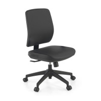 Silla de escritorio Wind, Respaldo Bajo Ecopiel - negro